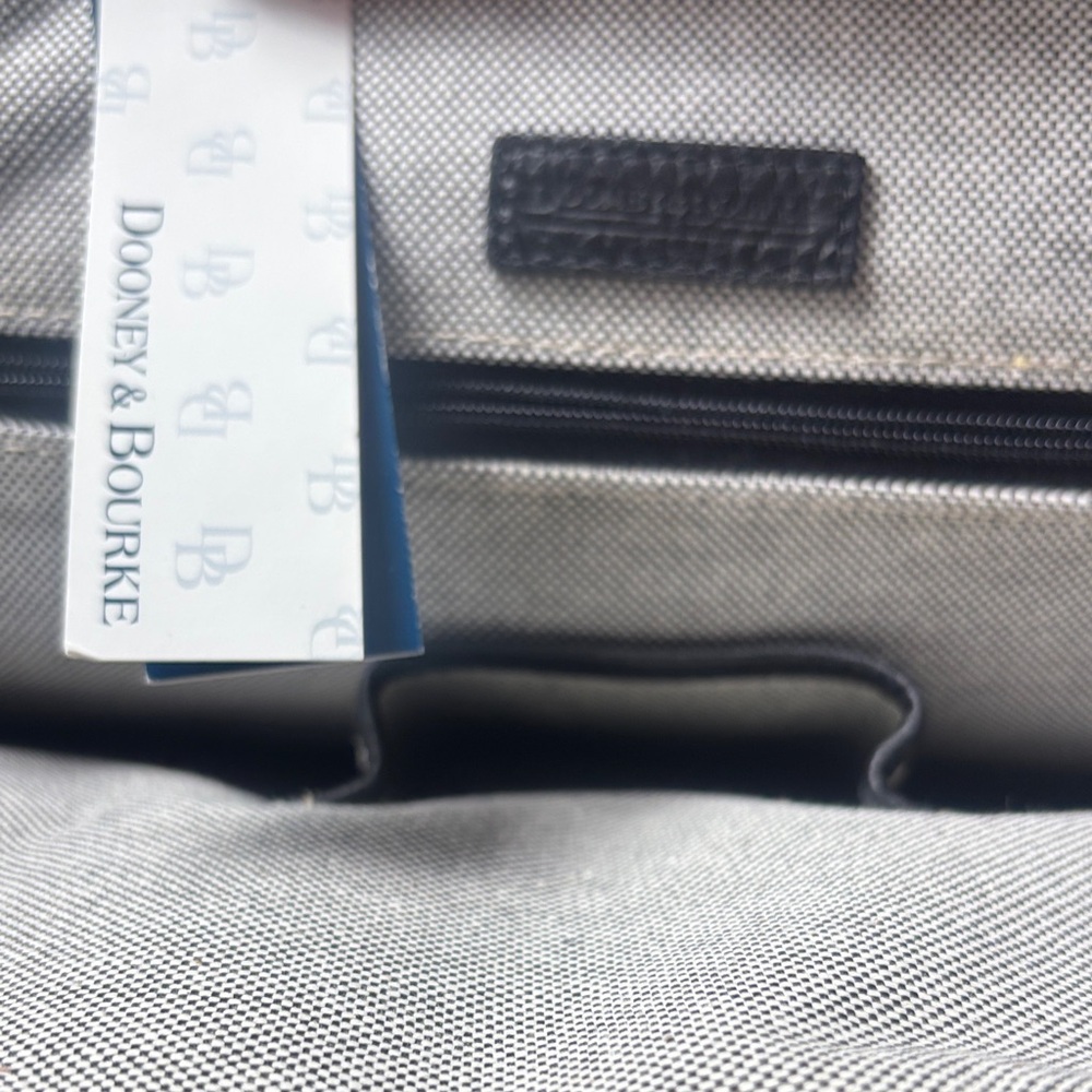 Dooney & Bourke Black Pebbled Leather Tote - Picture 7 of 7